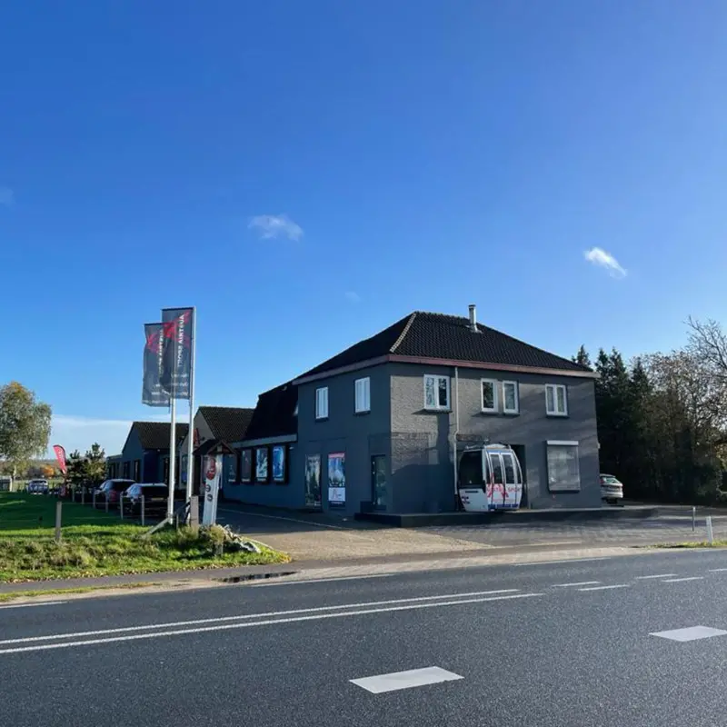 Route naar winkel Malden