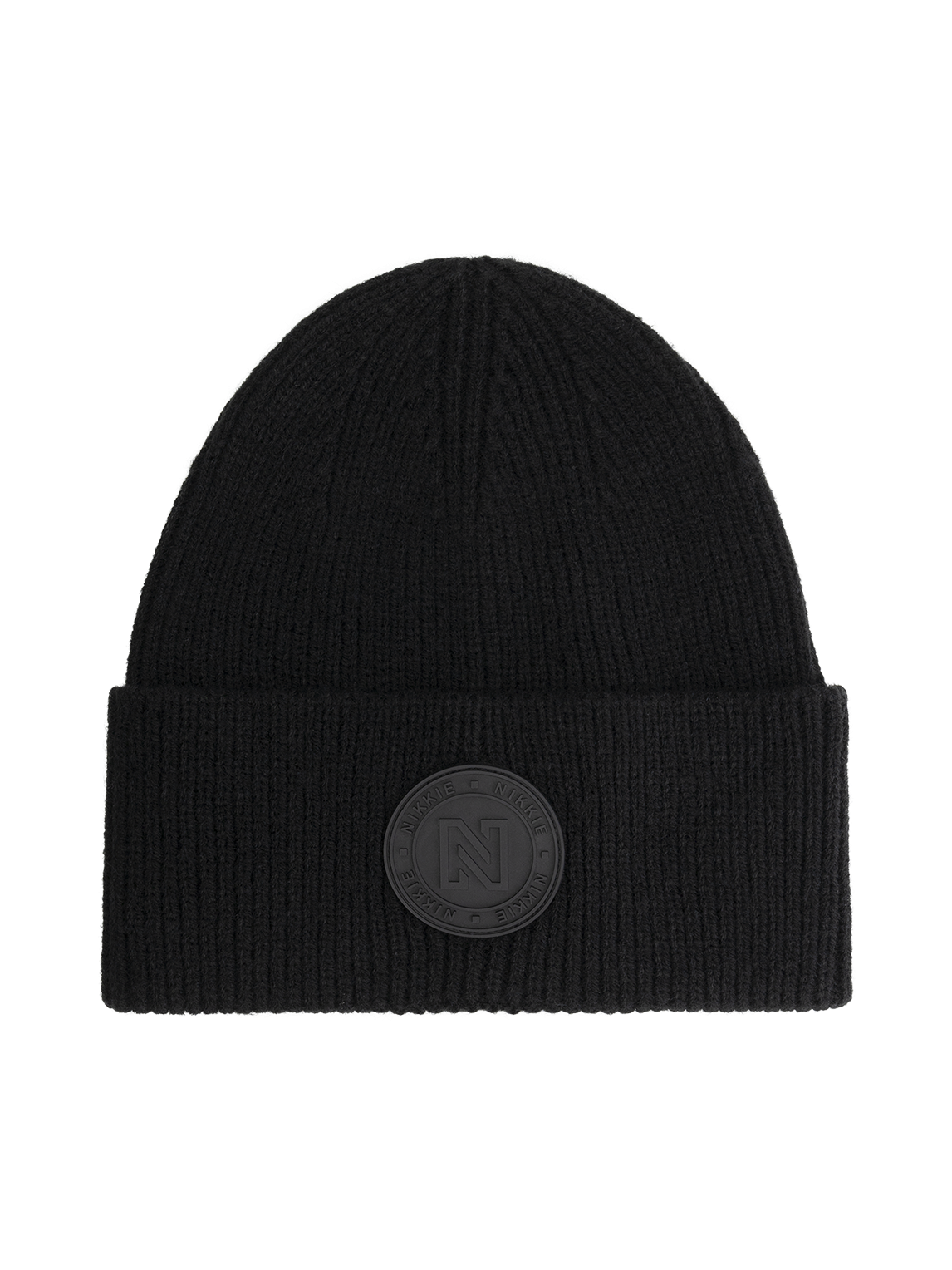 Round Patch Beanie