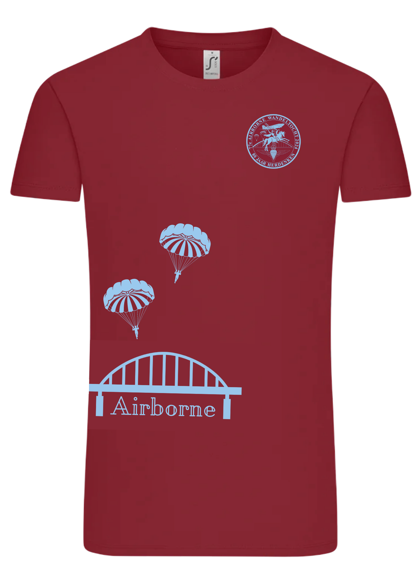 Airborne 77e Editieshirt heren