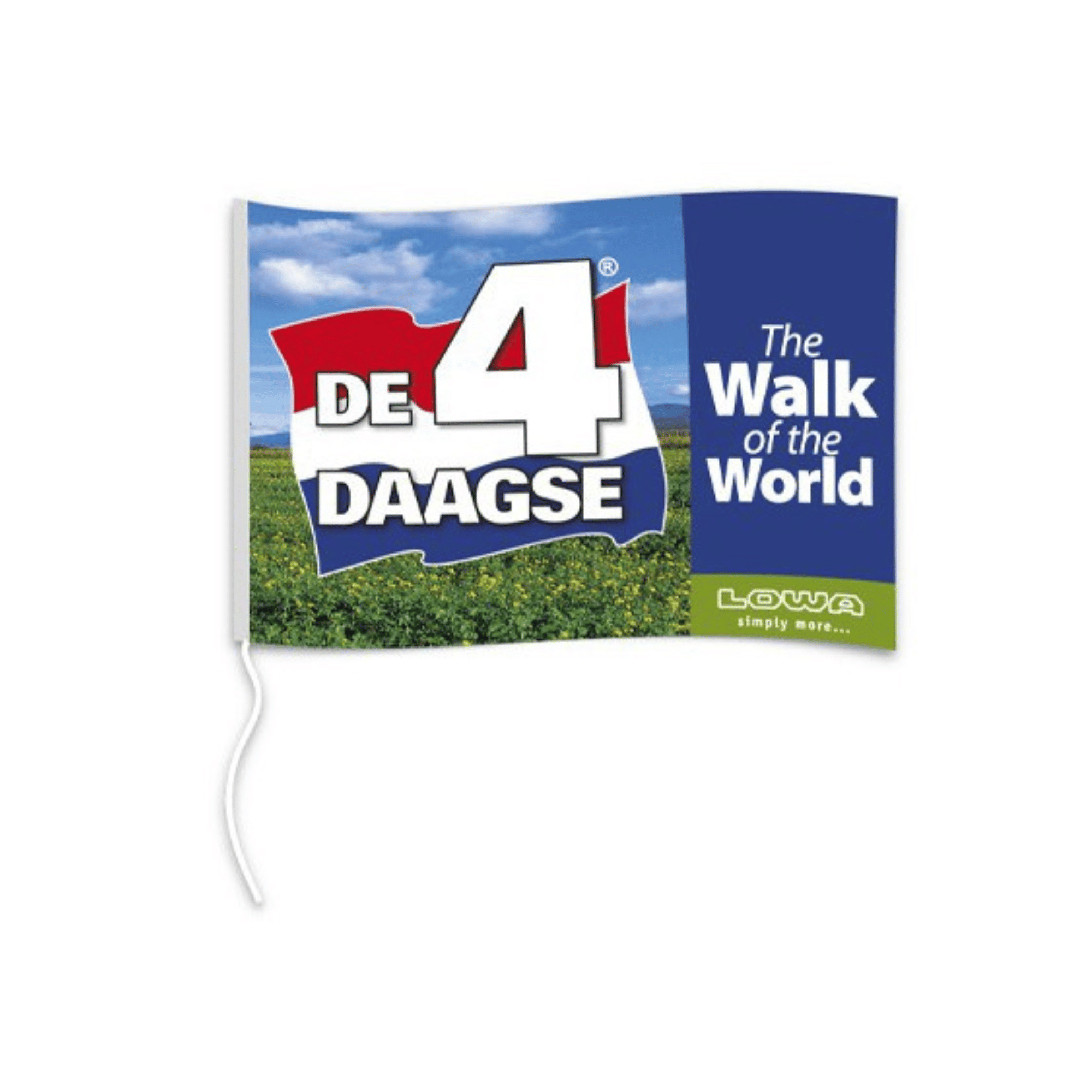 VLAG 100X150 CM VIERDAAGSE