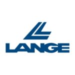 Blauw logo van Lange ski