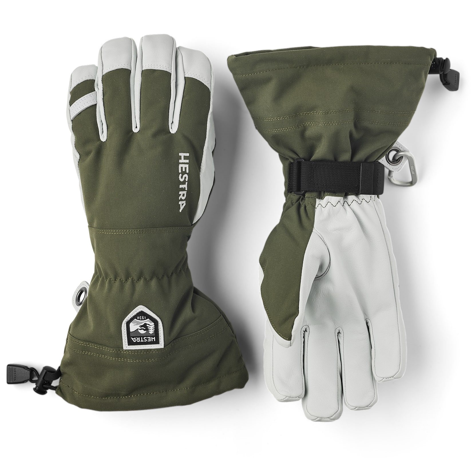 Army Leather Heli Ski 5 finger