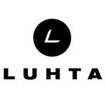 Luhta logo zwart wit
