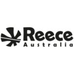 Zwart witte Reece logo