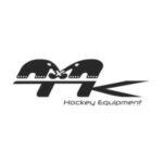 Tk hockey logo in het zwart wit