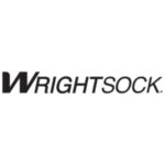 Zwart witte logo van Wrightsock