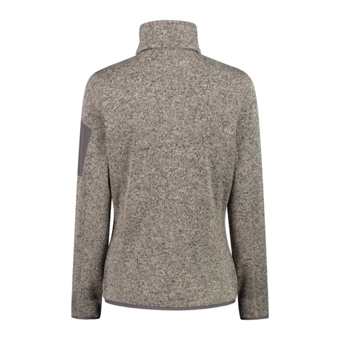 Knitted Melange Fleece