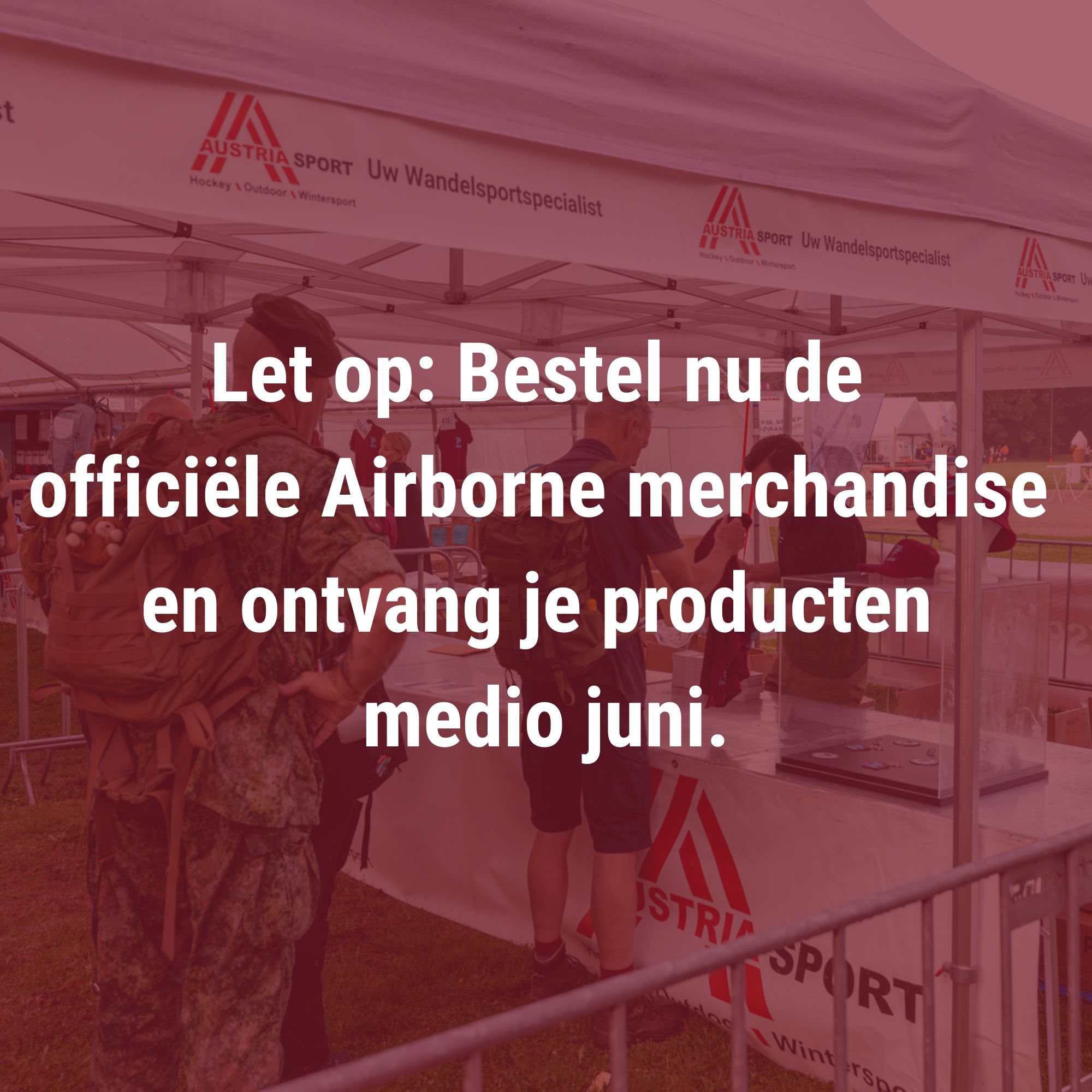 Airborne Wandelshirt Heren